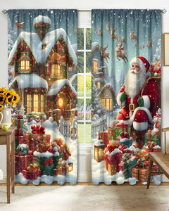 Christmas Curtains - MimiStylez