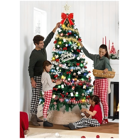 7FT Christmas Tree, With An Accessory Pack Included
