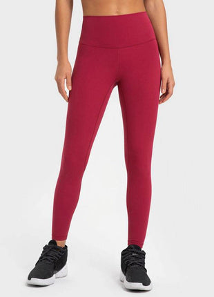 Highly Stretchy Wide Waistband Yoga Leggings - MimiStylez