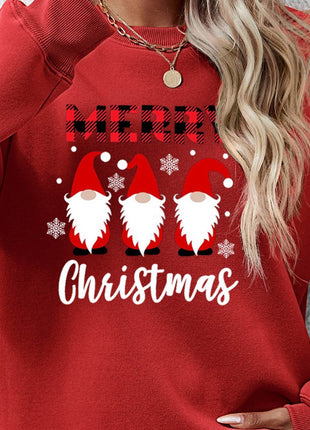 MERRY CHRISTMAS Long Sleeve Sweatshirt - MimiStylez