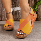 Orange Double Stitching / 36