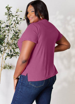 Basic Bae Full Size Round Neck Short Sleeve T-Shirt - MimiStylez