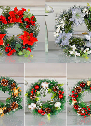 Christmas Wreath Pinecone Wreath Door Hanging Decoration
