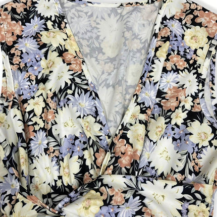 Floral Sleeveless Midi Dress - MimiStylez