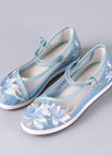 Flat heel / Blue / 35