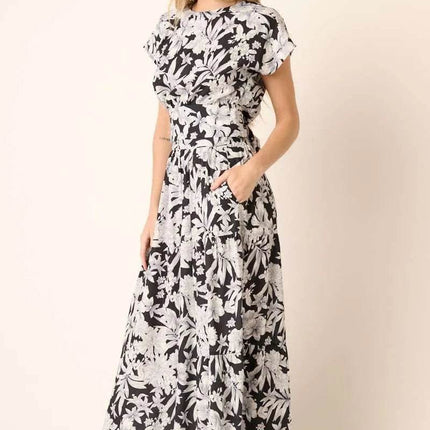 Mittoshop Tropical Print Top and Skirt Set - MimiStylez