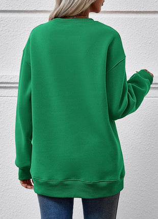 MERRY AND BRIGHT Long Sleeve Sweatshirt - MimiStylez