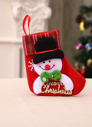 Christmas Stockings - Decorations Santa Claus Stocking Christmas Bag