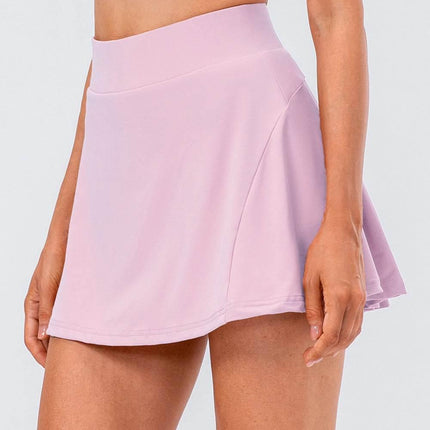 High Waist Pleated Active Skirt - MimiStylez