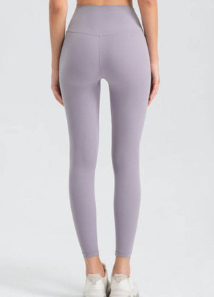 Wide Waistband Slim Fit Active Leggings - MimiStylez