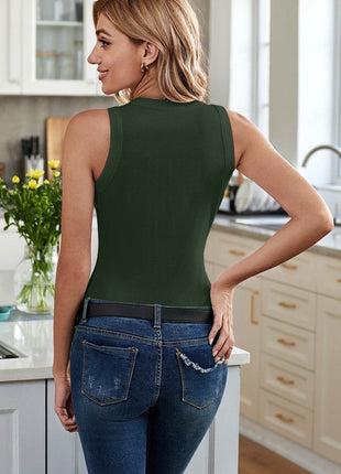 Solid Round Neck Tank - MimiStylez