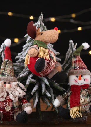 Christmas Elk Santa Claus Snowman Christmas Decorations