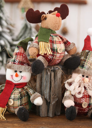 Christmas Elk Santa Claus Snowman Christmas Decorations