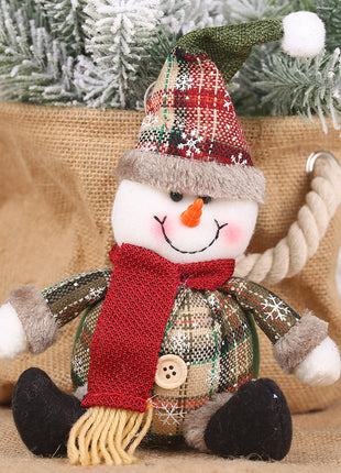 Christmas Elk Santa Claus Snowman Christmas Decorations