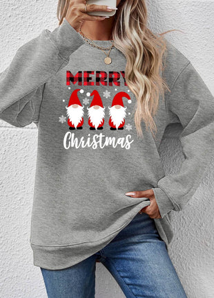 MERRY CHRISTMAS Long Sleeve Sweatshirt - MimiStylez