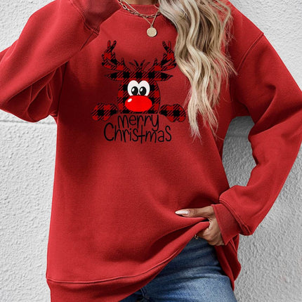MERRY CHRISTMAS Graphic Sweatshirt - MimiStylez