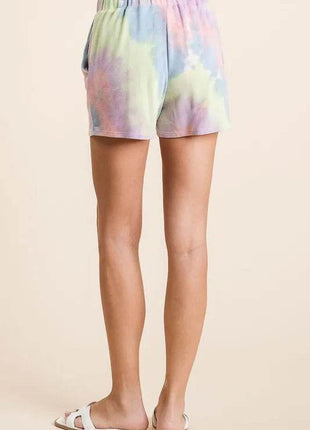 BiBi Tie Dye French Terry Hoodie Top and Bottom Set - MimiStylez