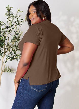 Basic Bae Full Size Round Neck Short Sleeve T-Shirt - MimiStylez