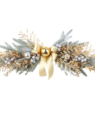 Golden Christmas Swag, Wreath, Garland Decorations