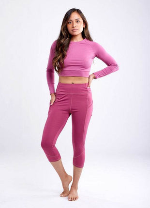Long-Sleeve Crop Top - MimiStylez