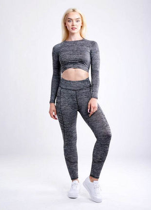 Long-Sleeve Crop Top - MimiStylez