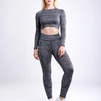Long-Sleeve Crop Top - MimiStylez