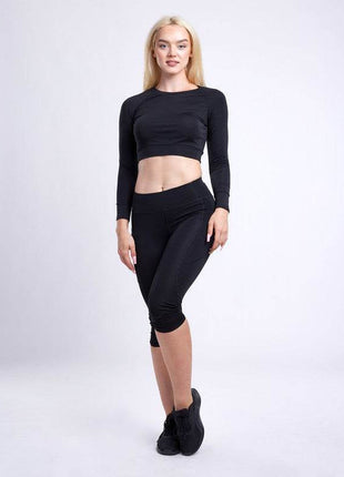 Long-Sleeve Crop Top - MimiStylez