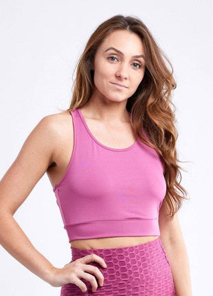 Racerback Lightweight Crop Tank Top - MimiStylez