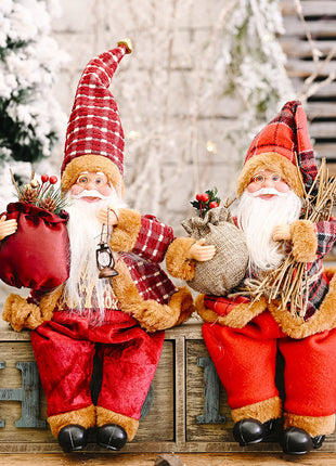 Standing Santa Claus doll