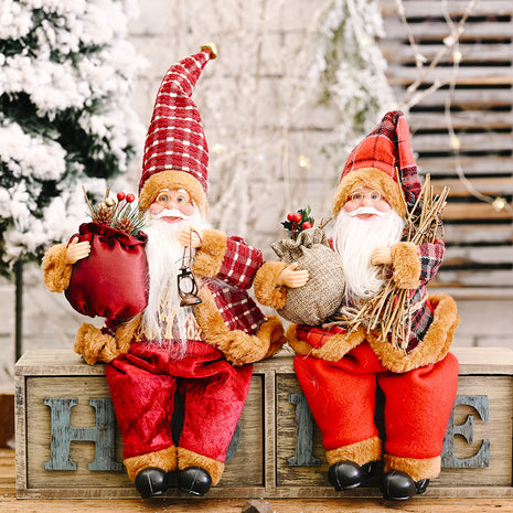 Standing Santa Claus doll
