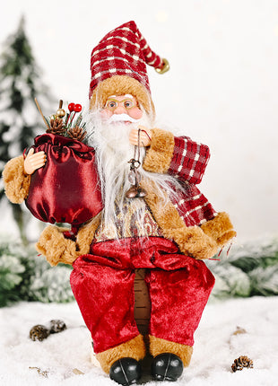 Standing Santa Claus doll