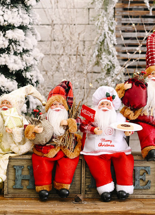 Standing Santa Claus doll