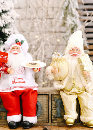 Standing Santa Claus doll