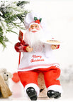 Sitting santa claus doll chef model-no cookies