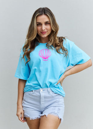 Sweet Claire "More Beach Days" Oversized Graphic T-Shirt - MimiStylez