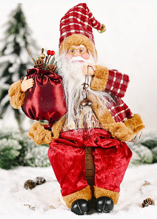 Standing Santa Claus doll