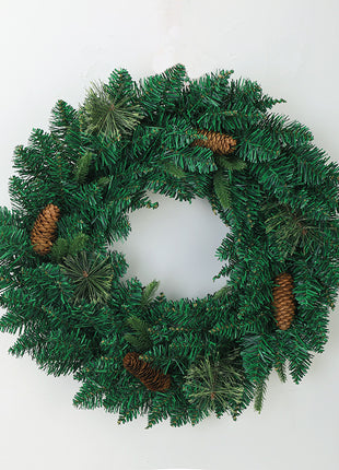 Christmas Pre Lit Wreath Decoration - 30cm, 40cm, 50cm