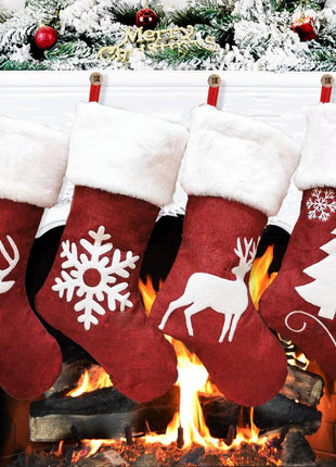 Christmas Socks Gift Bag