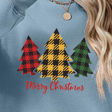 MERRY CHRISTMAS Dropped Shoulder Sweatshirt - MimiStylez