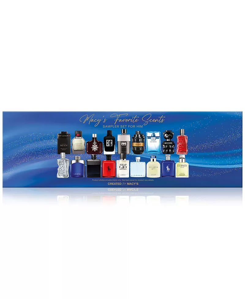 18-Pc. Fragrance Sampler Set for Him,