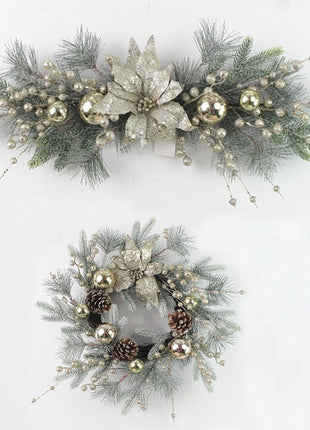 Christmas Wreath, Garland, Swag Christmas Decorations