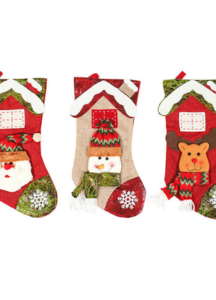 Christmas Stocking Decorations Gift Socks