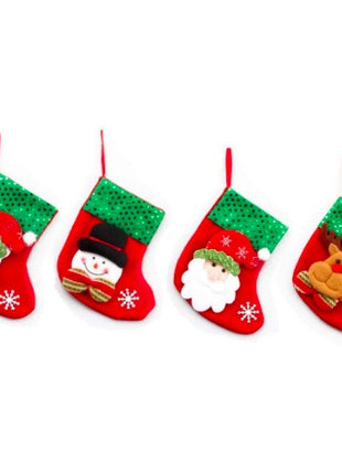 Christmas Stockings - Decorations Santa Claus Stocking Christmas Bag