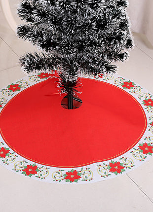 Christmas tree skirt Christmas tree decorations Christmas gifts Christmas scene matching