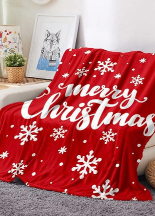 Christmas Printing Flannel Blanket