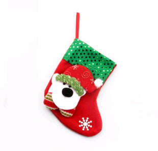 Christmas Stockings - Decorations Santa Claus Stocking Christmas Bag