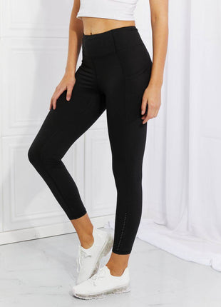 Leggings Depot Full Size Strengthen and Lengthen Reflective Dot Active Leggings - MimiStylez