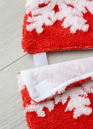 Plush Christmas Tree Bottom Apron Holiday Party Decoration