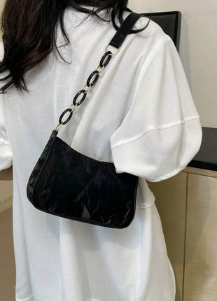Bow PU Leather Shoulder Bag - MimiStylez