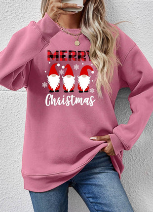 MERRY CHRISTMAS Long Sleeve Sweatshirt - MimiStylez